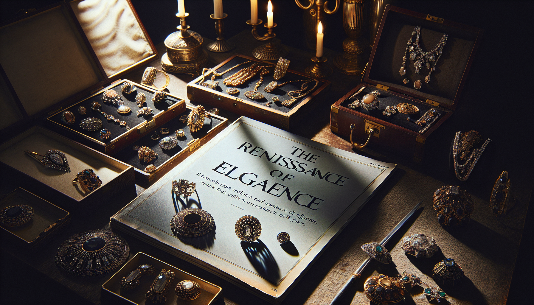 O Renascimento da Elegância: Joias que Contam Histórias