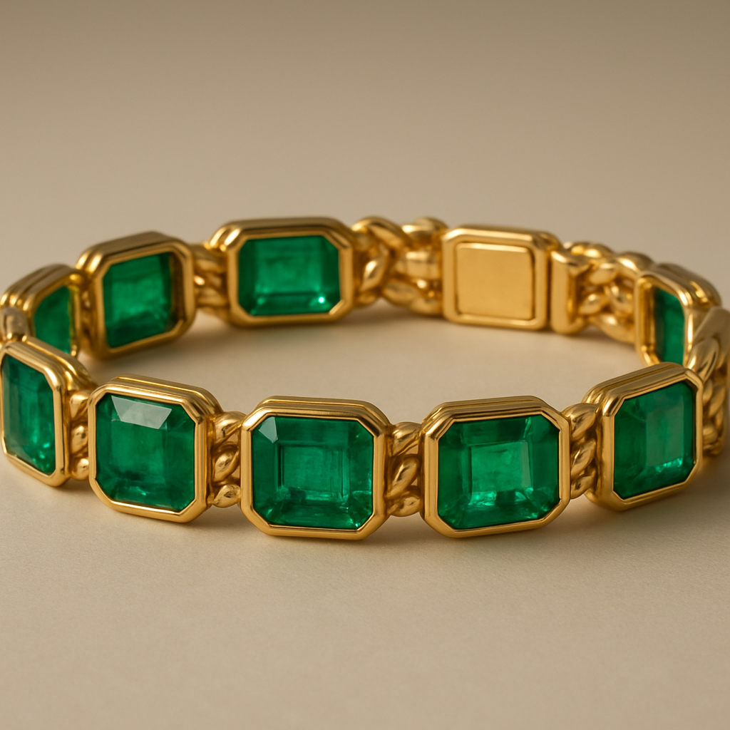 Pulseira de Esmeralda: Significado, Elegância e Reconhecimento