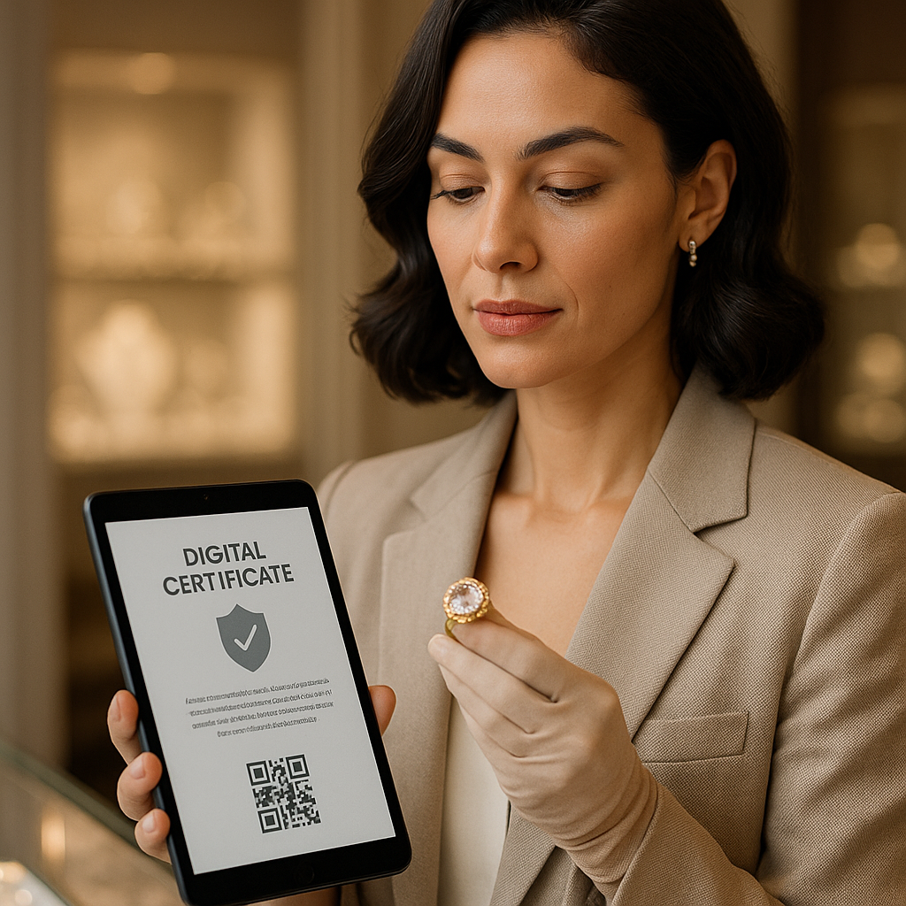 Certificado digital luxo em Manaus: autenticidade para joias