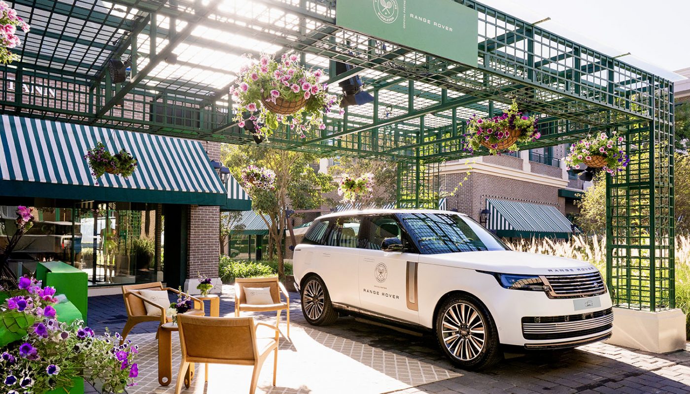 Range Rover celebra Wimbledon em boutique efêmera no CJ Boa Vista Village