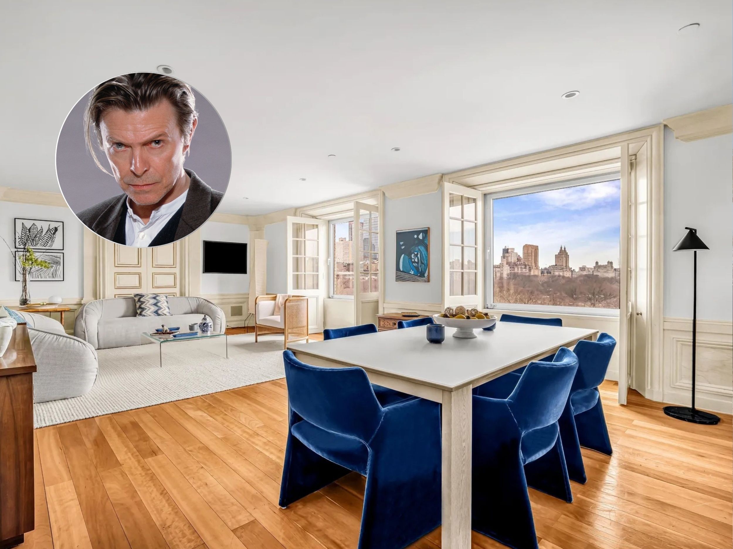 O Glamour do Antigo Apartamento de David Bowie em Nova York
