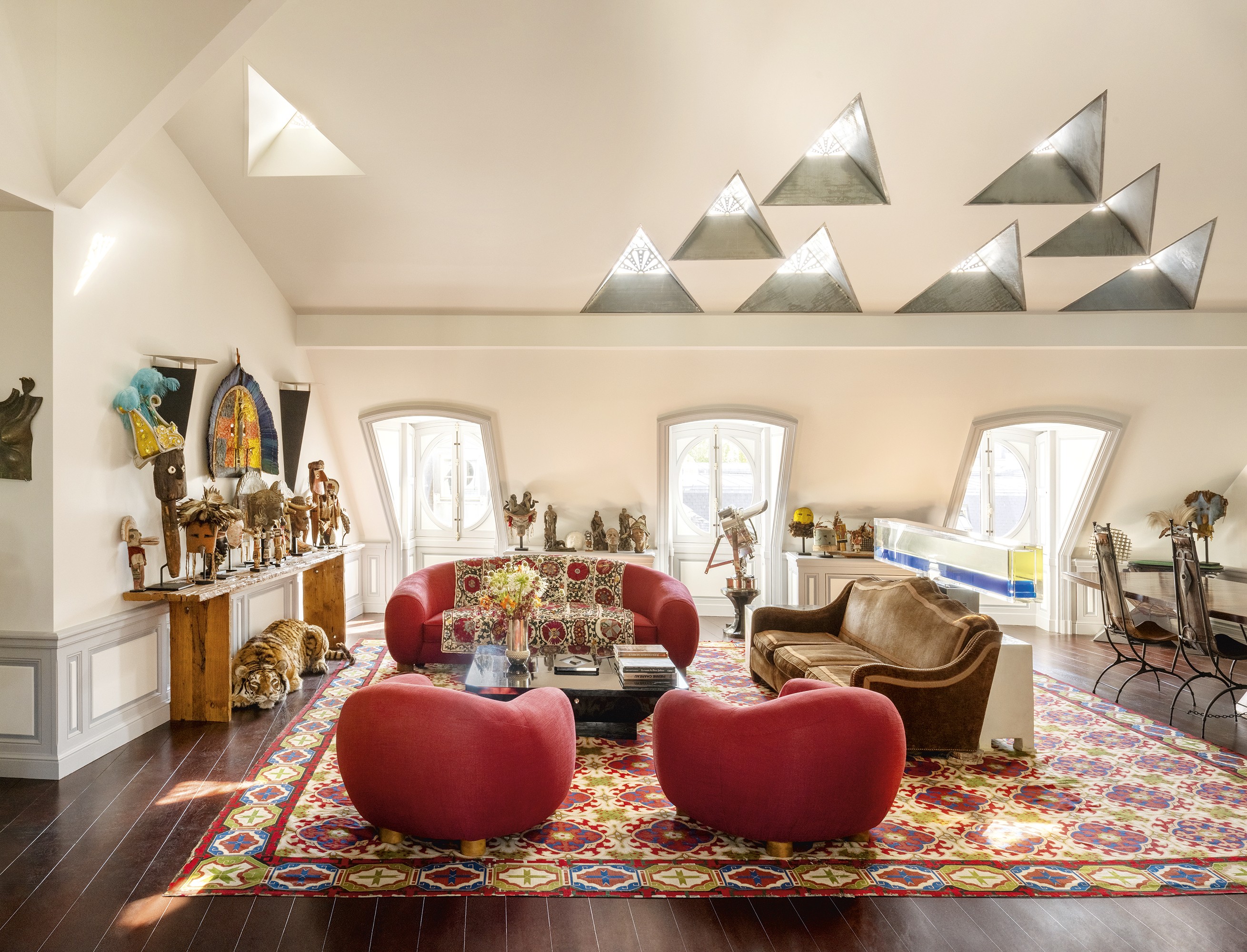 O Apartamento de Christian Louboutin: Uma Obra de Arte em Paris
