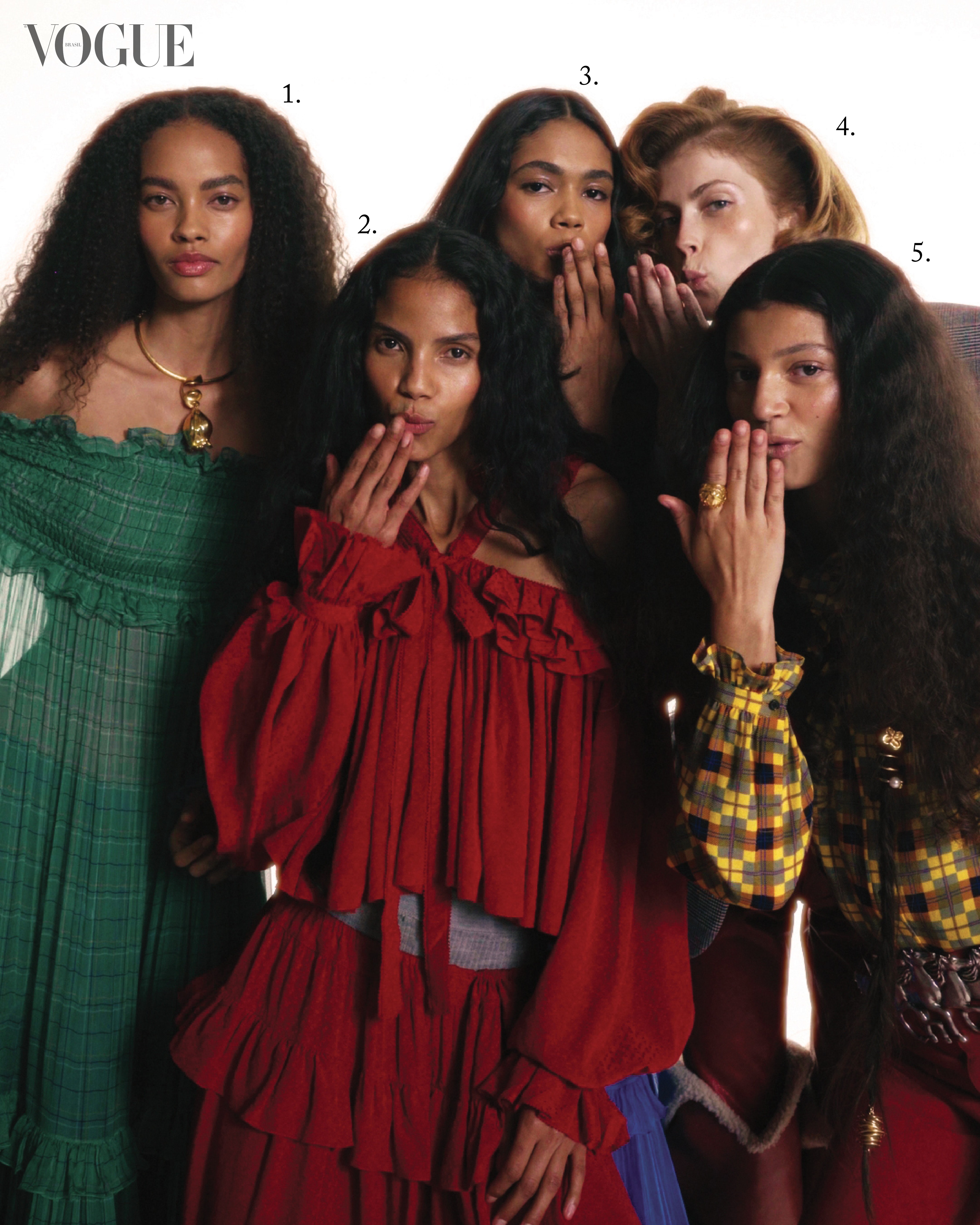 As Musas Brasileiras na Capa da Vogue