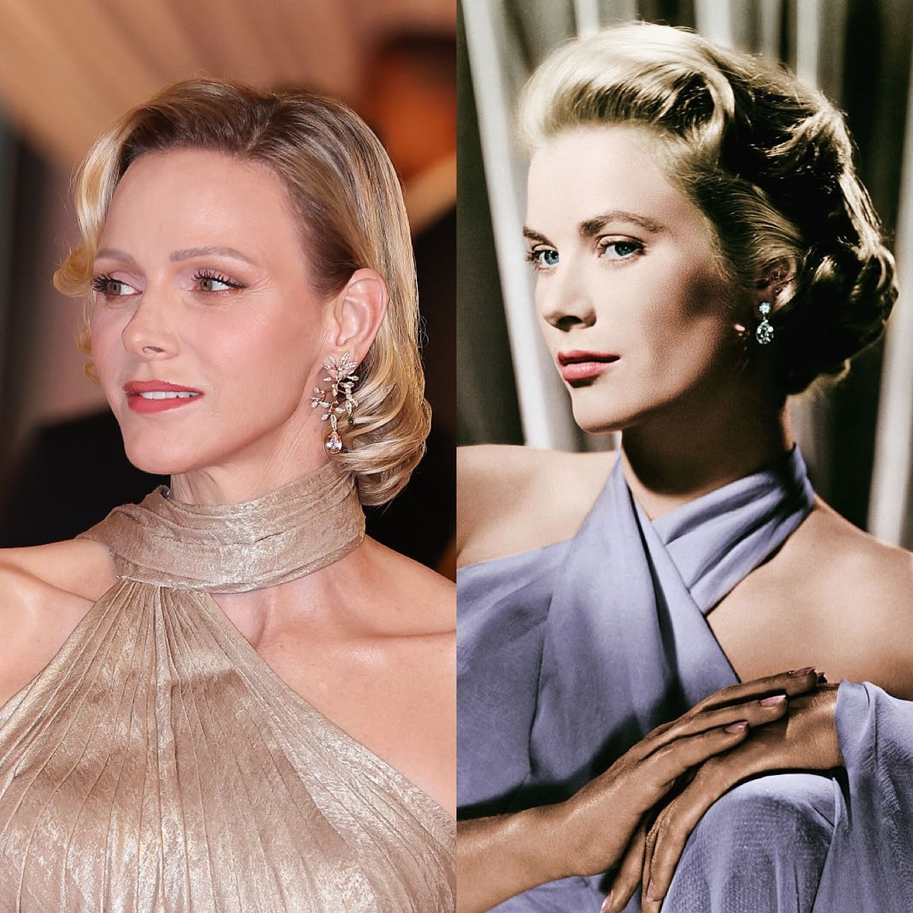 Princesa Charlene: Uma Homenagem ao Glamour de Grace Kelly