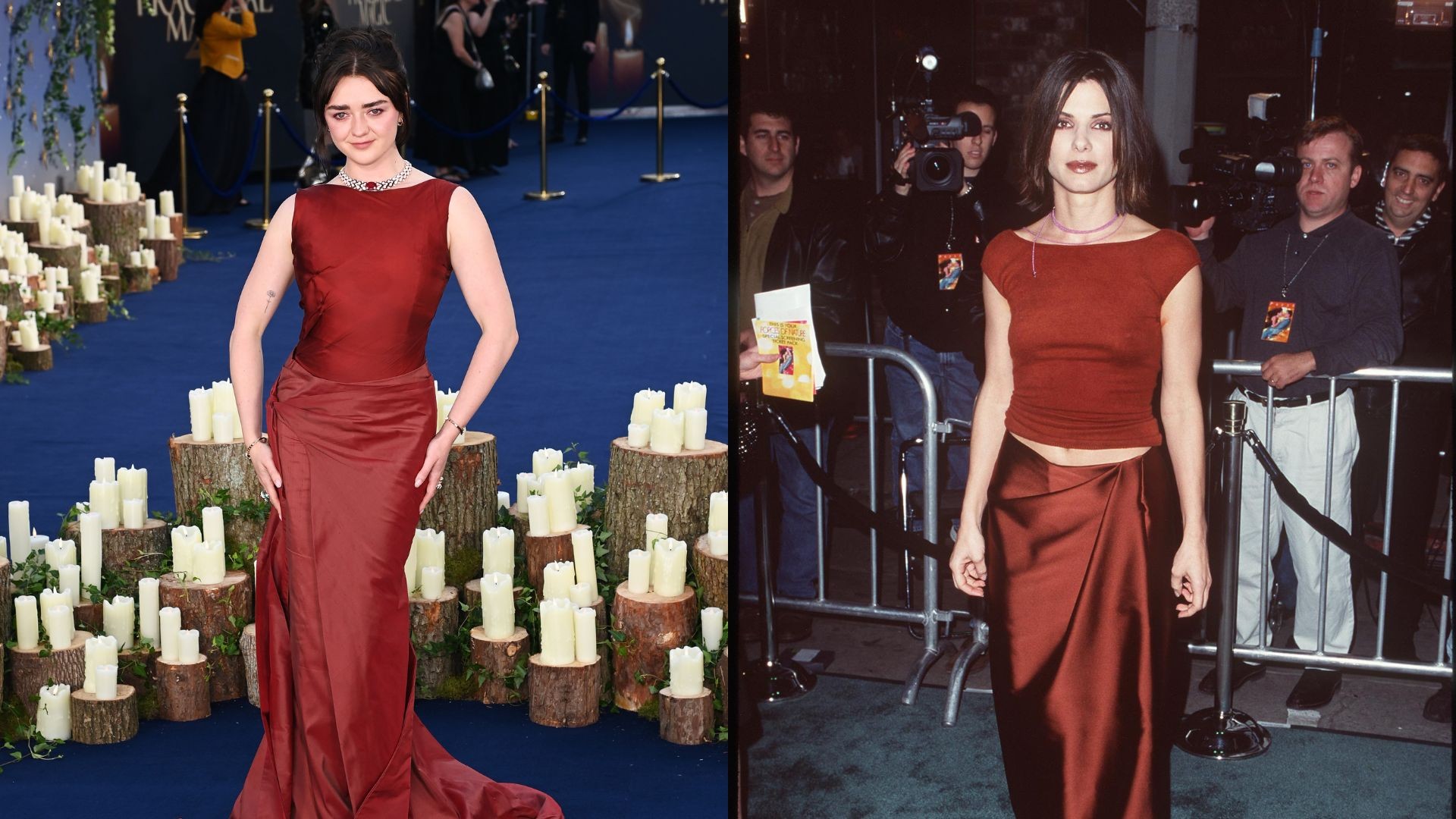 Quando o passado se refaz: o tributo de Maisie Williams ao clássico de 1999