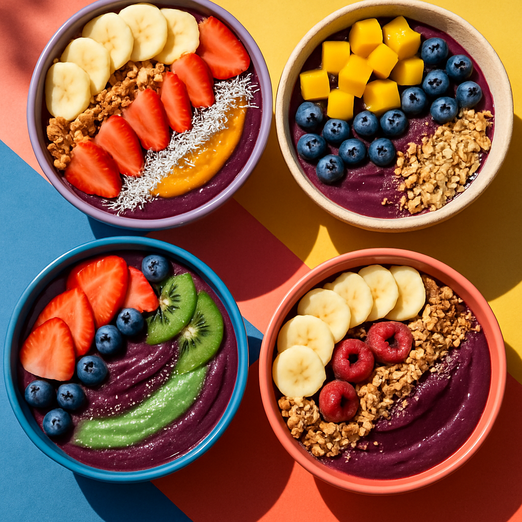 Aesthetic Açaí Bowls: A Nova Sensação do Instagram