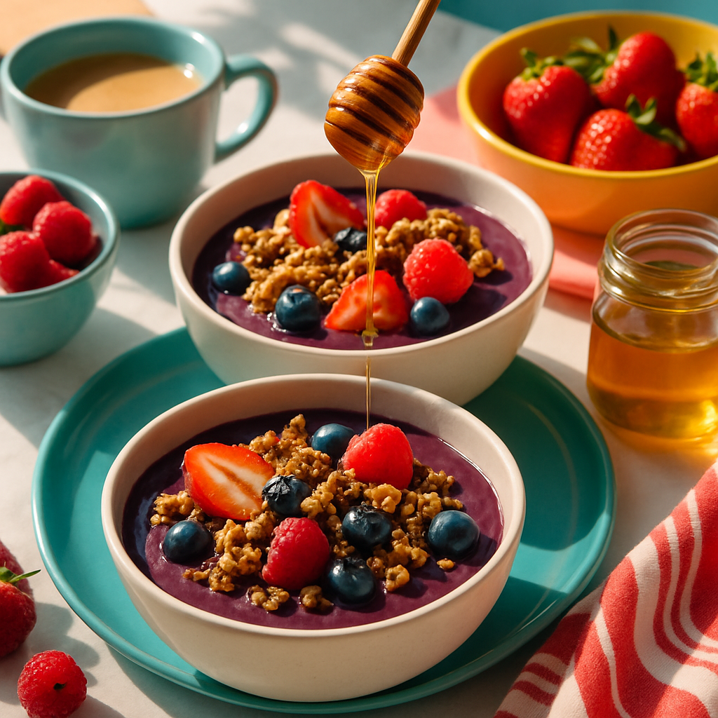 Café da Manhã Açaí Gourmet: A Nova Sensação do TikTok