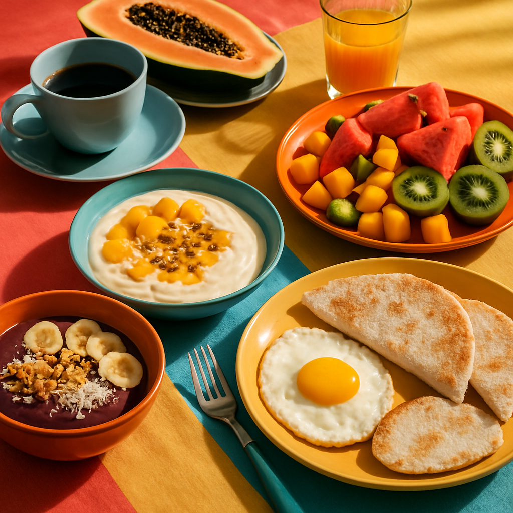 Desafio do Café da Manhã Tropical: Receitas Coloridas e Deliciosas