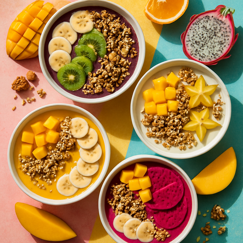 Smoothie Bowls Tropicais: A Nova Sensação do Verão em Manaus